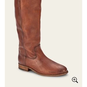 Frye Melissa Button 2 Tall Boot Cognac 4015 Size 8